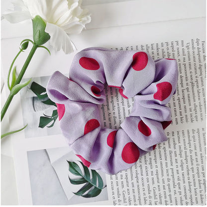 silk hair tie