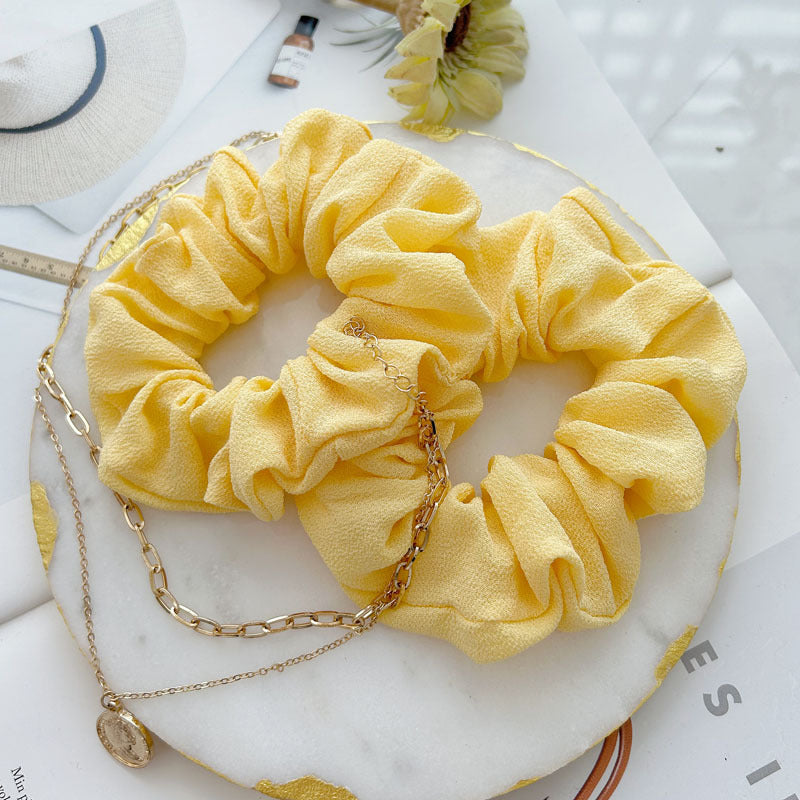 silk hair tie