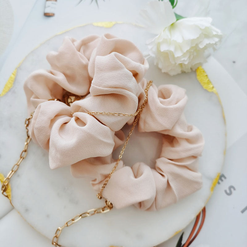 silk hair tie