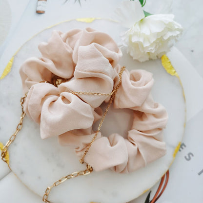 silk hair tie