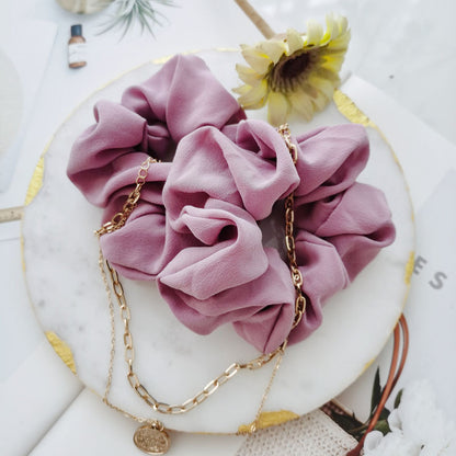 silk hair tie