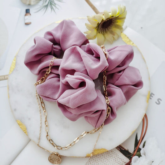 silk hair tie