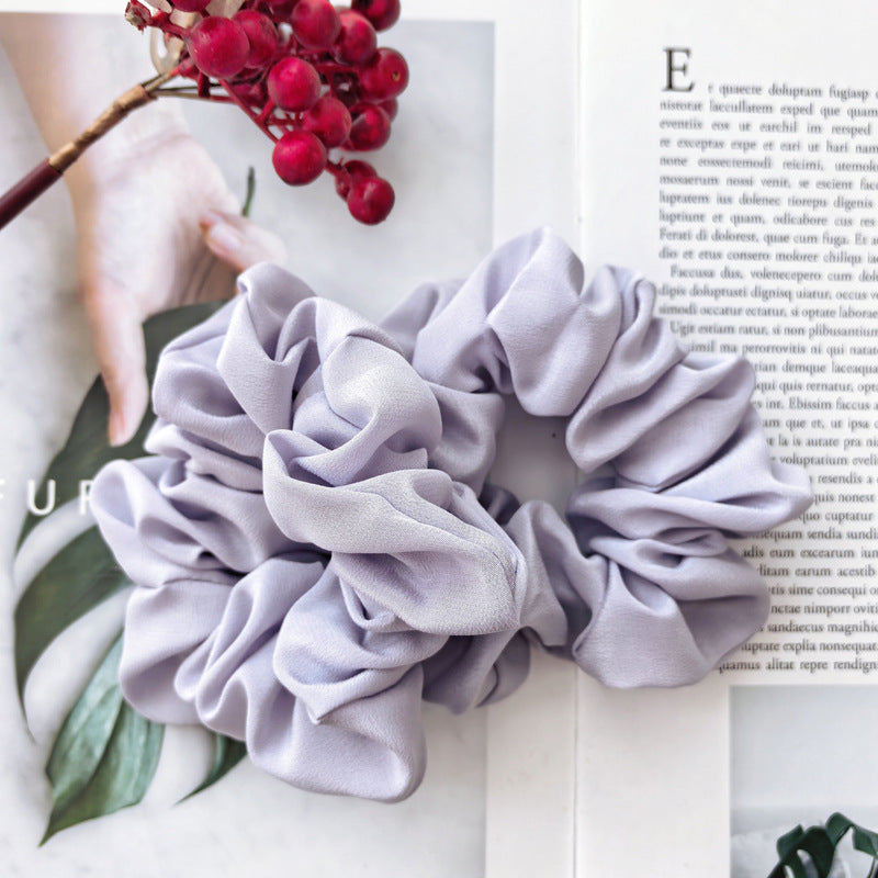 silk hair tie