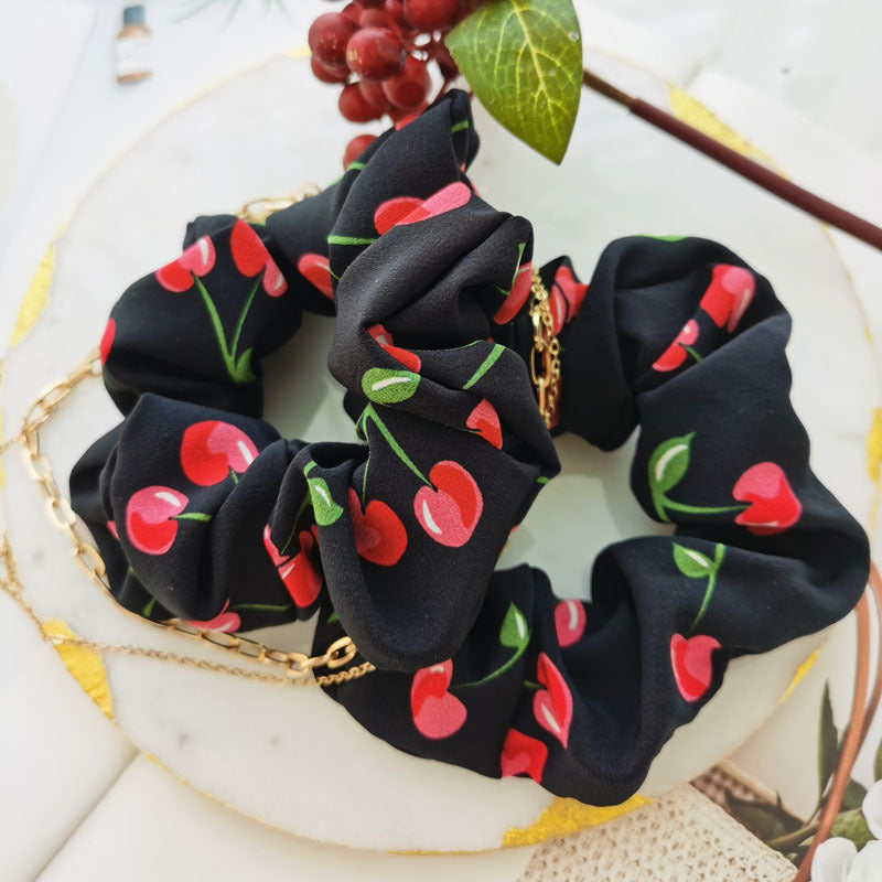 silk hair tie