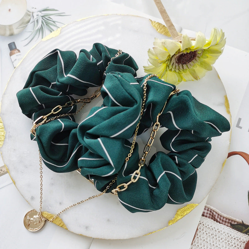 silk hair tie