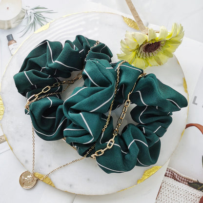 silk hair tie