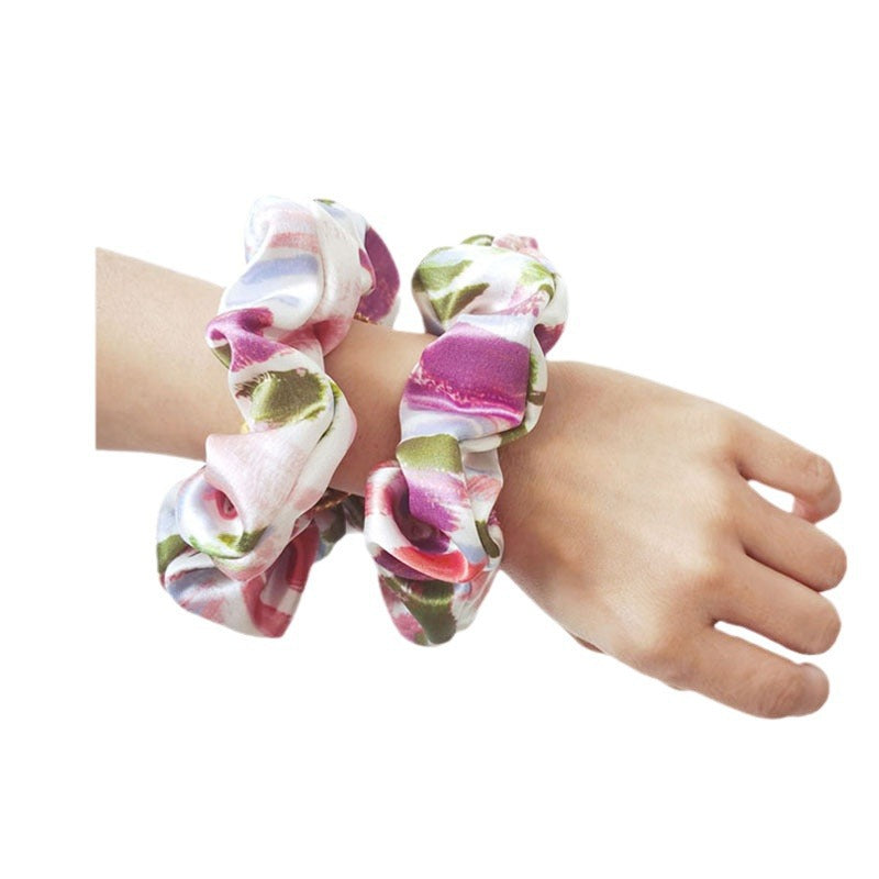 silk hair tie