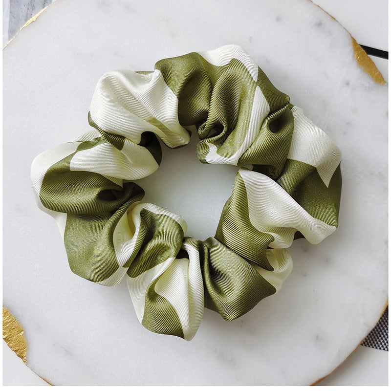 silk hair tie