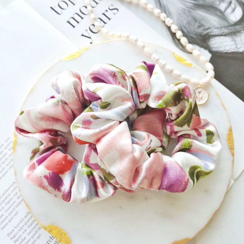 silk hair tie