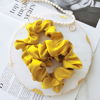 silk hair tie