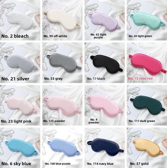 Silk-like eye mask