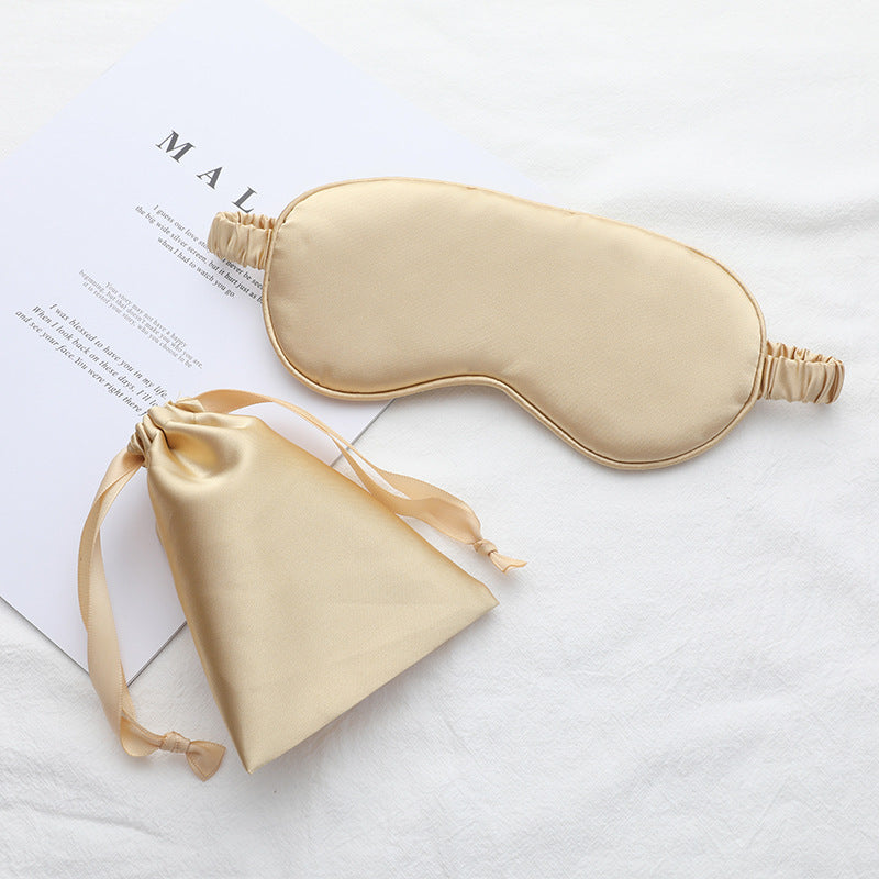 Silk-like Sleep Eye Mask with Storage Bag