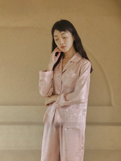 silk pajama set