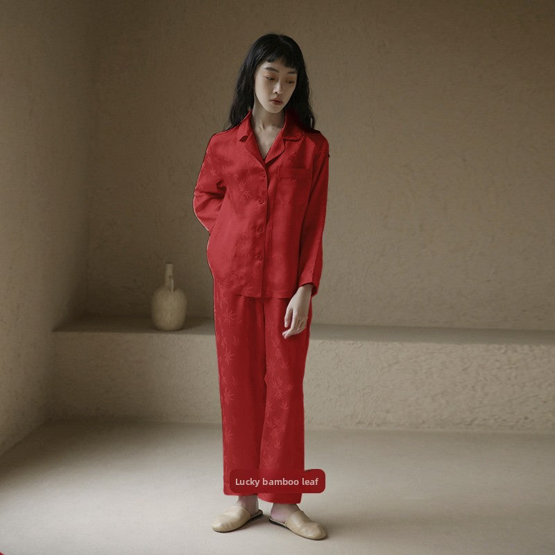 silk pajama set