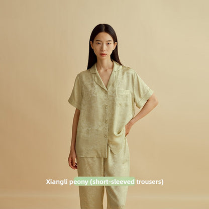 silk pajama set
