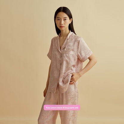 silk pajama set