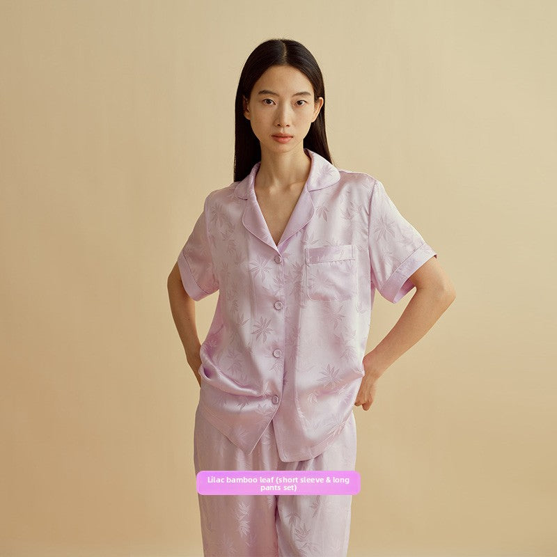 silk pajama set