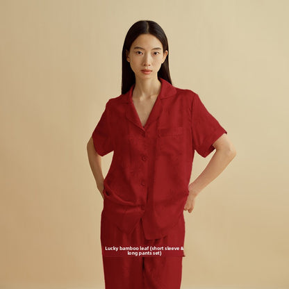 silk pajama set