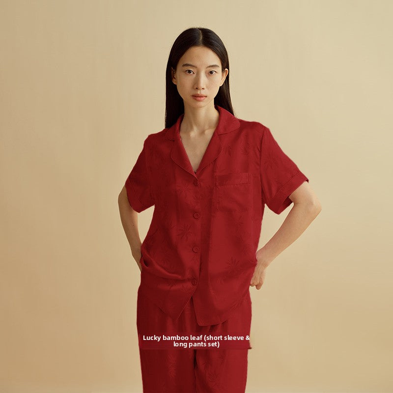 silk pajama set