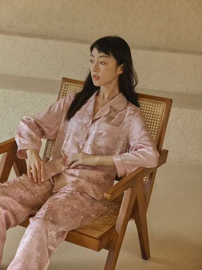 silk pajama set