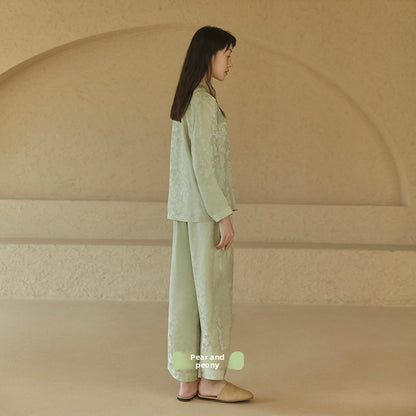 silk pajama set