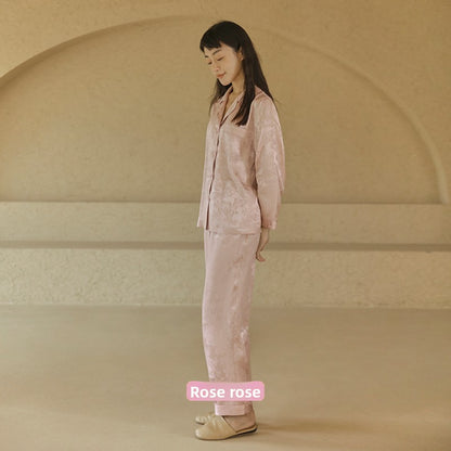 silk pajama set