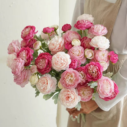 Silk Peony Artificial Flower