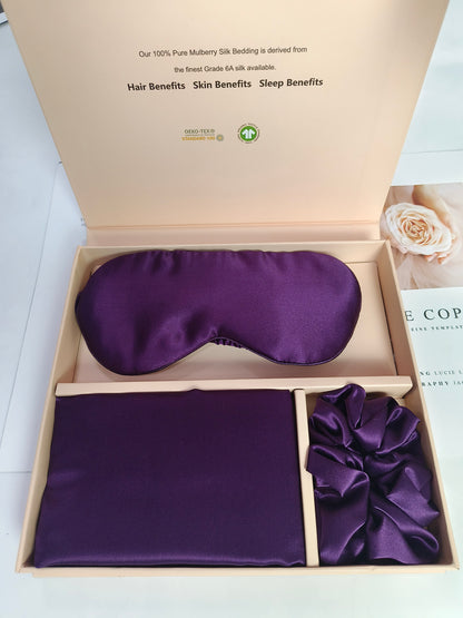 silk pillowcase set