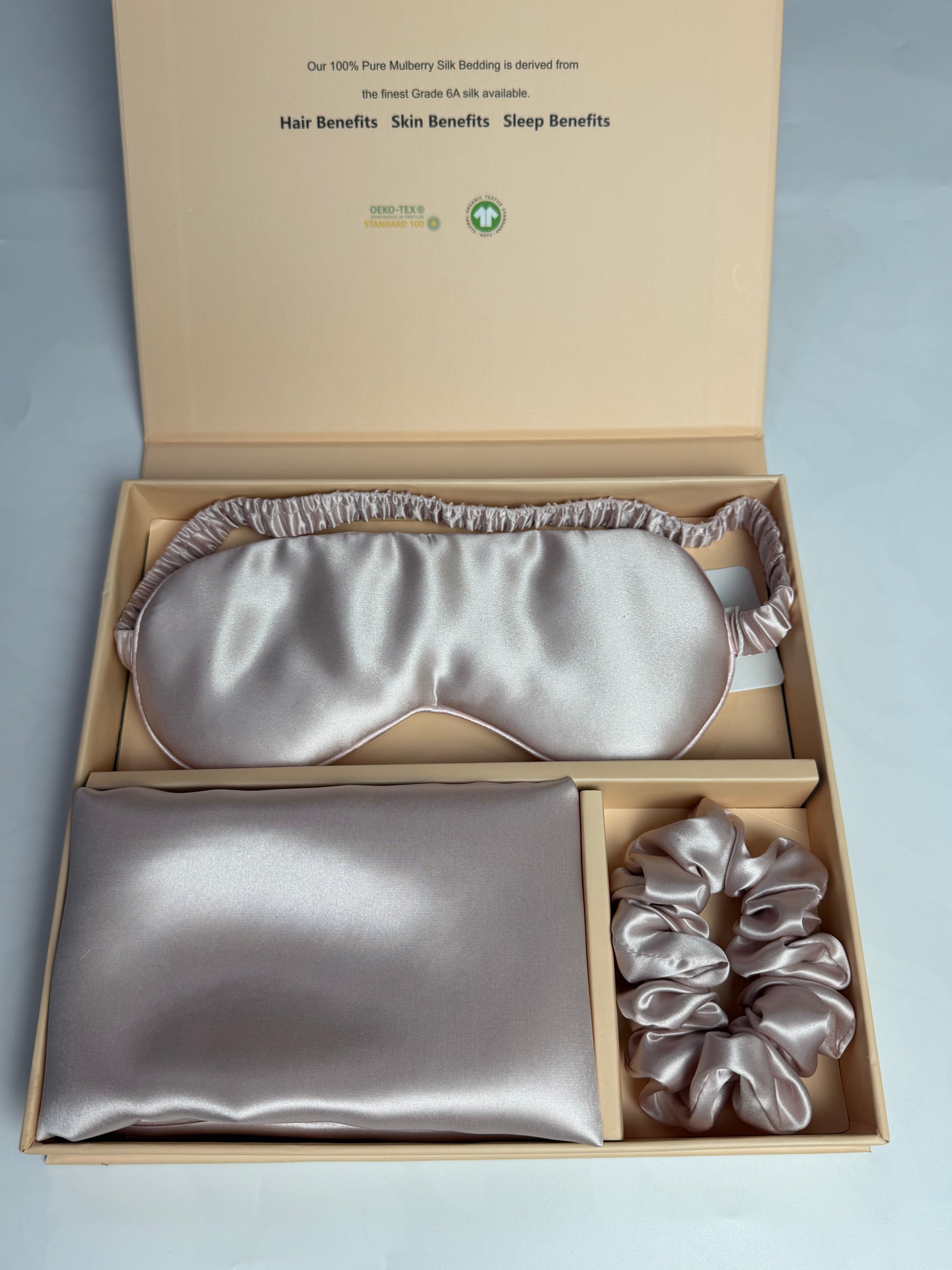 silk pillowcase set