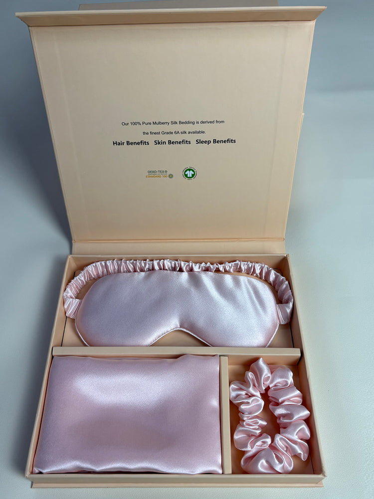 silk pillowcase set
