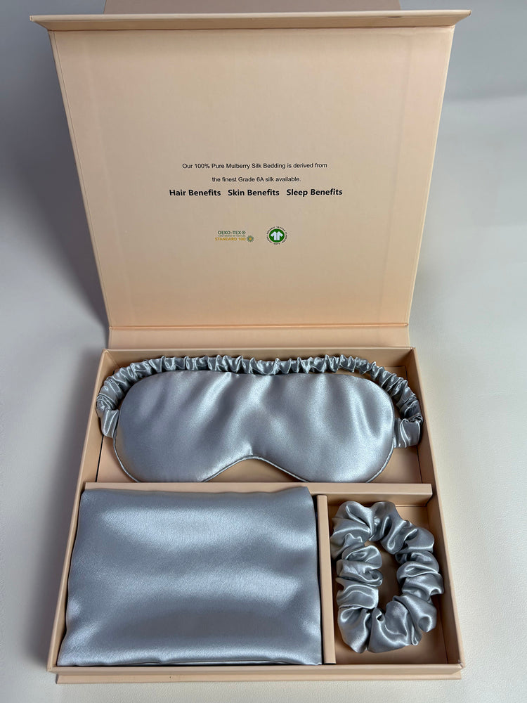silk pillowcase set