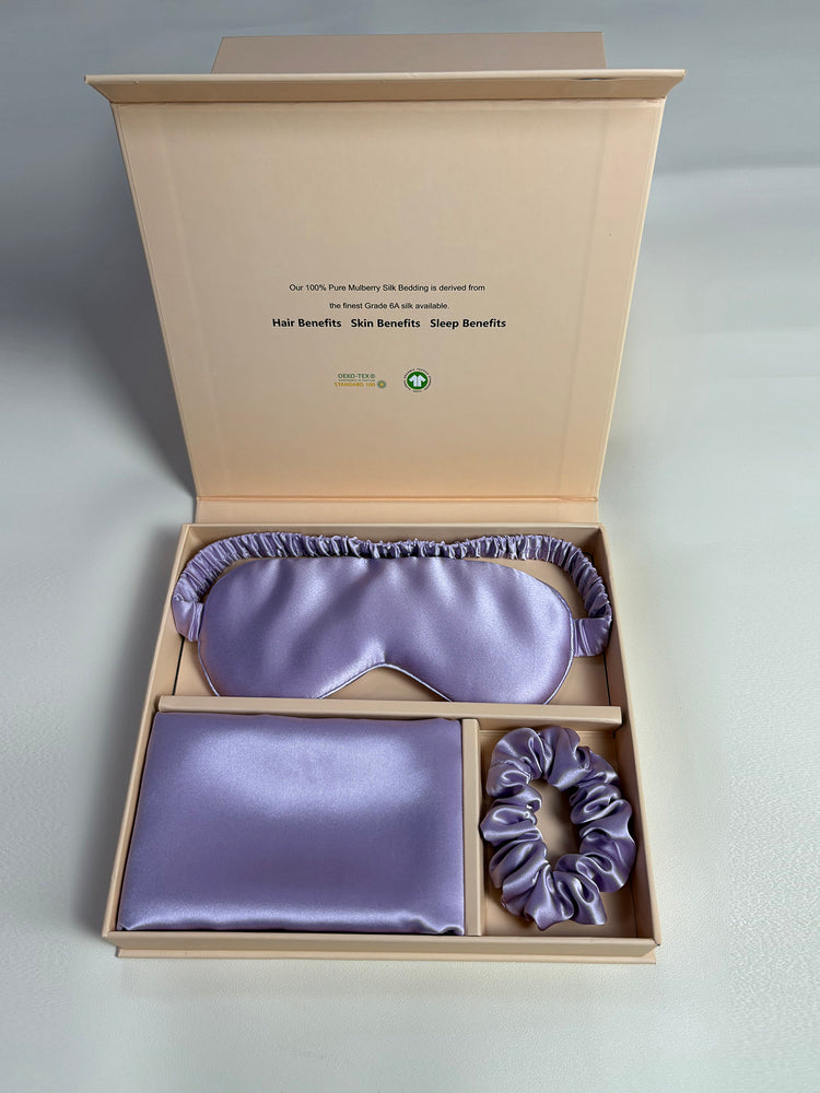 silk pillowcase set