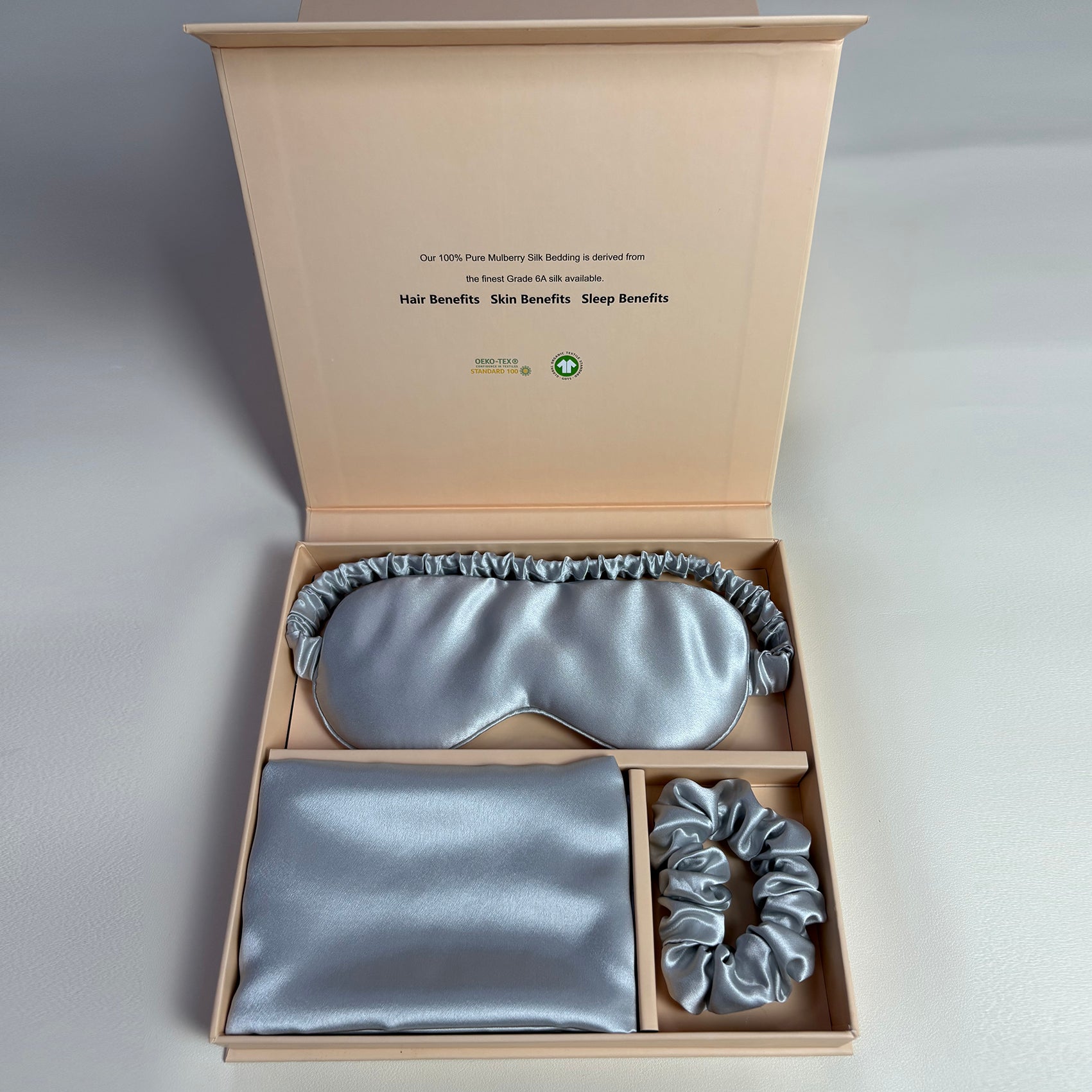 silk pillowcase set
