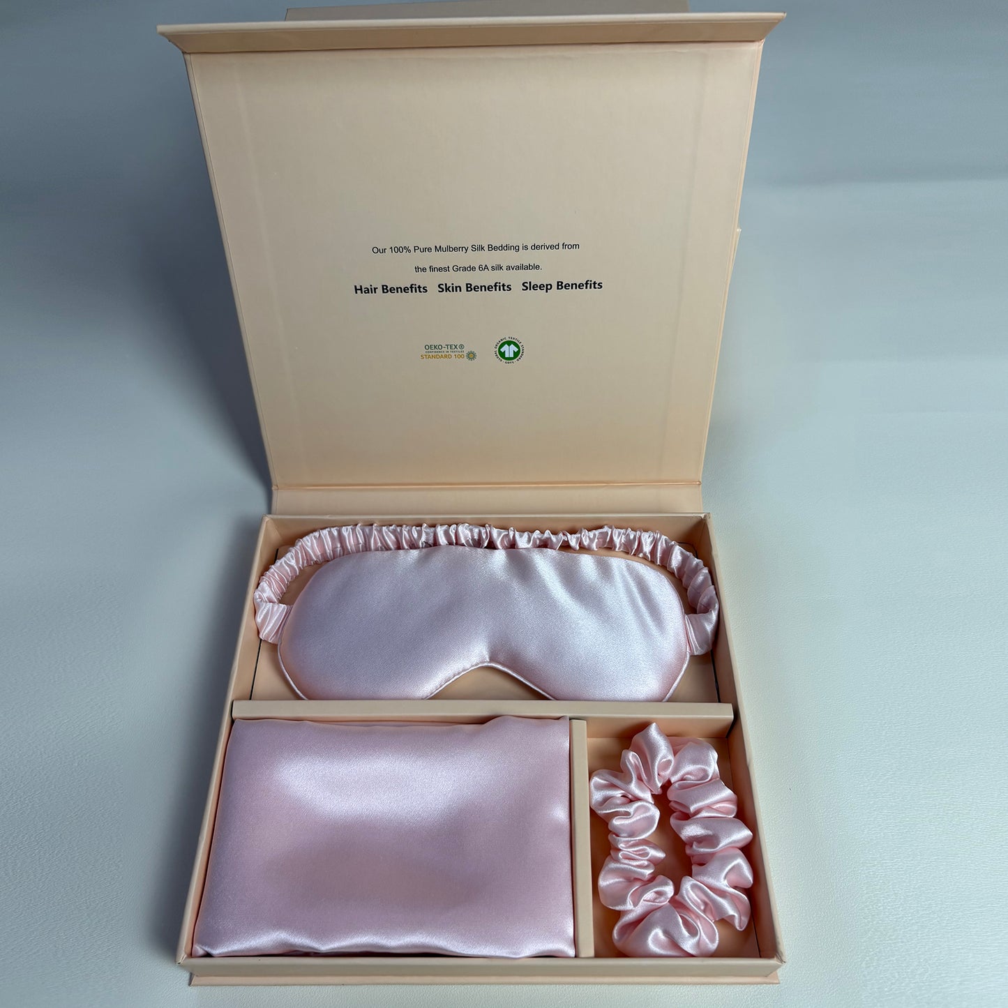 silk pillowcase set