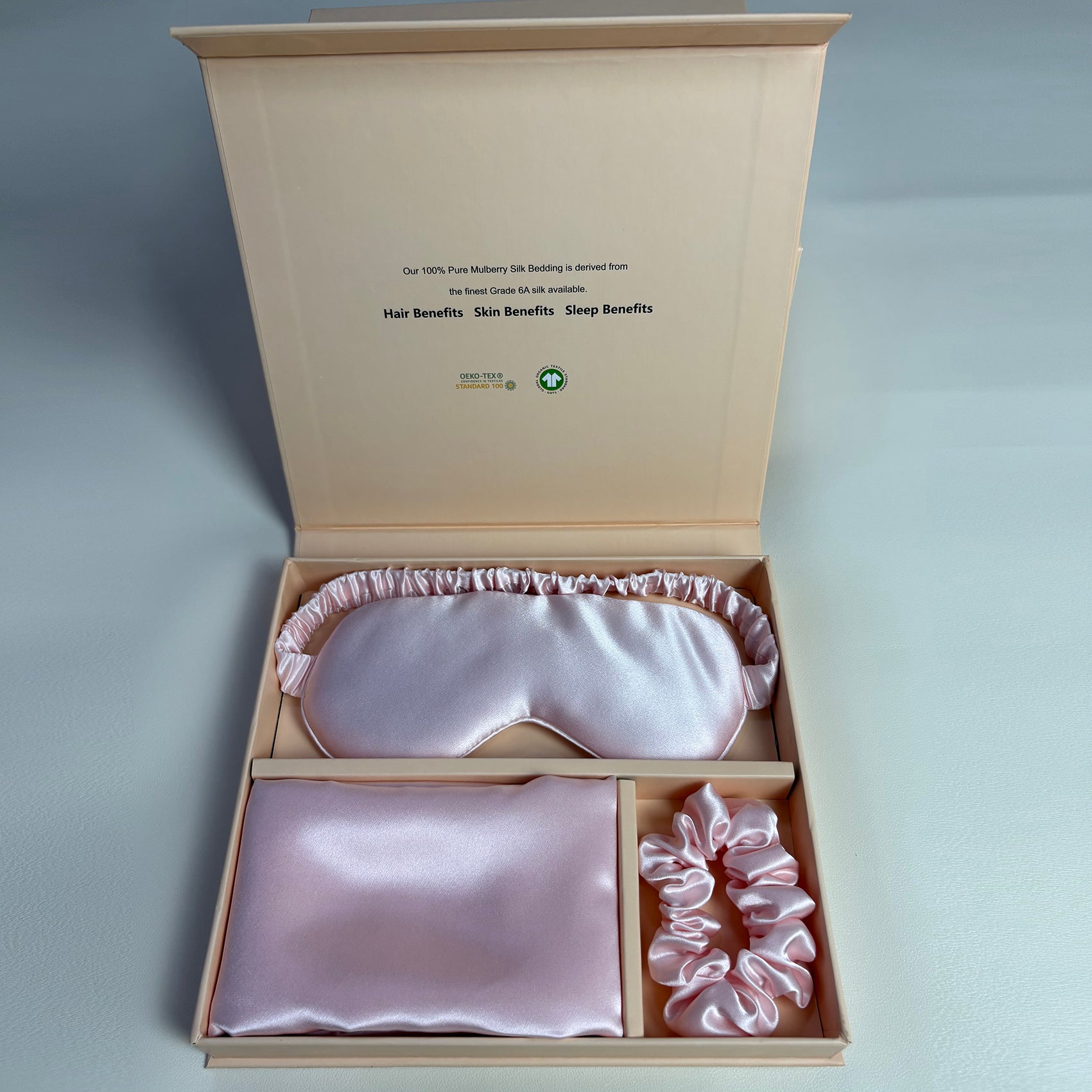 silk pillowcase set