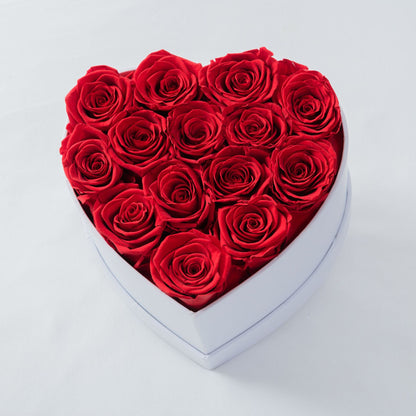 Silk Rose Gift Box Eternal Flowers