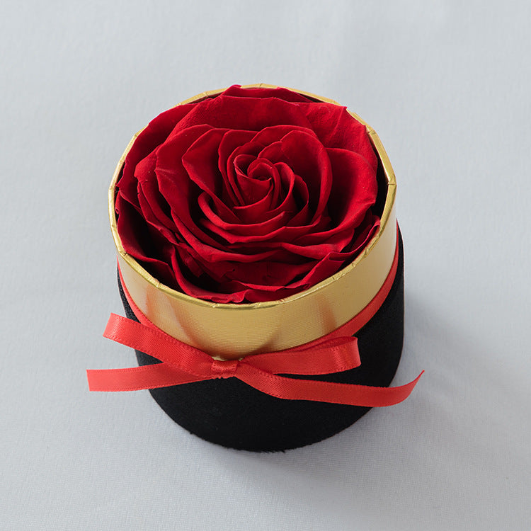 Silk Rose Gift Box Eternal Flowers
