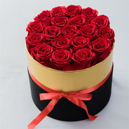 Silk Rose Gift Box Eternal Flowers