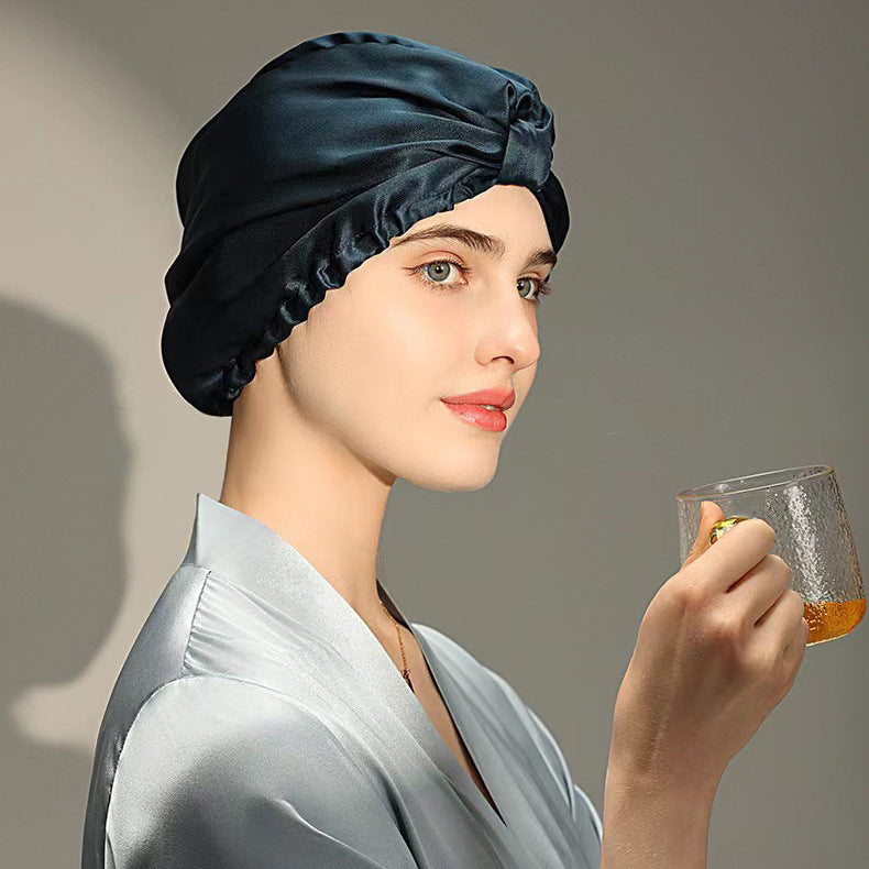 Silk-silk sleeping cap for silk worms