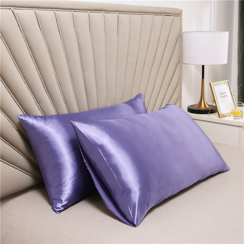 Silk Simulation Pillowcase Set