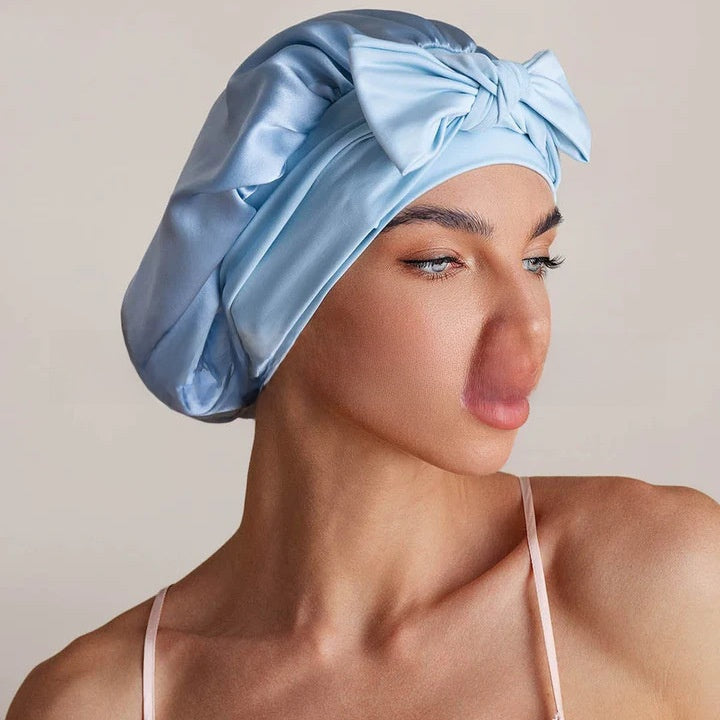 silk sleep cap