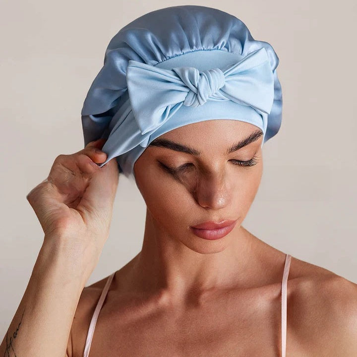 silk sleep cap