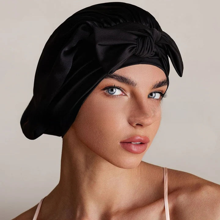 silk sleep cap