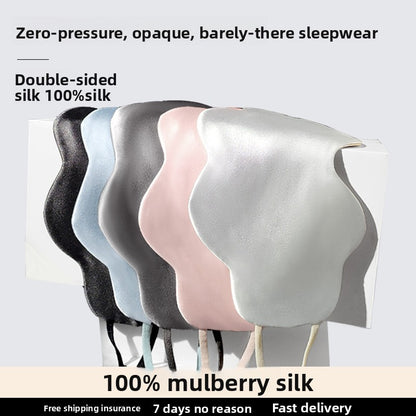 Silk Sleep Eye Mask for Women 100% Mulberry Silk