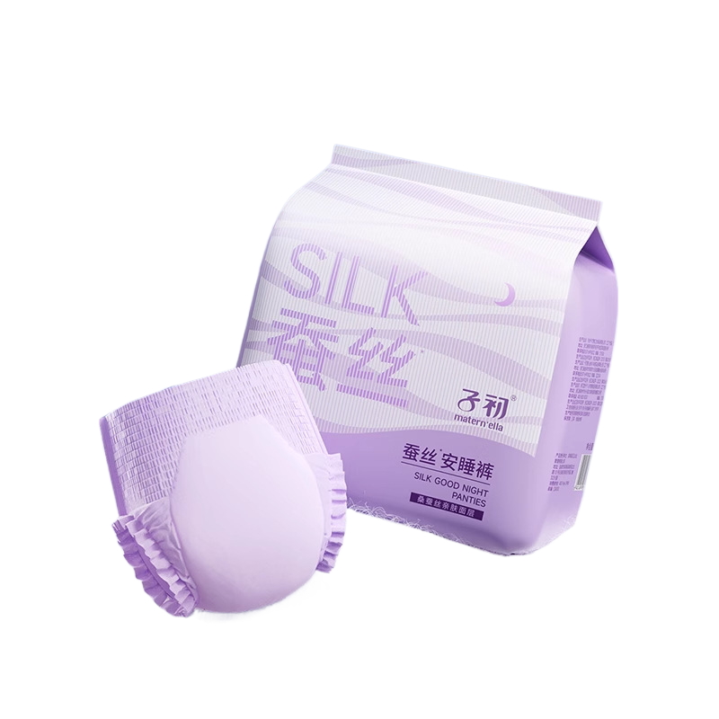 Silk Sleeping Pants Sanitary Napkins