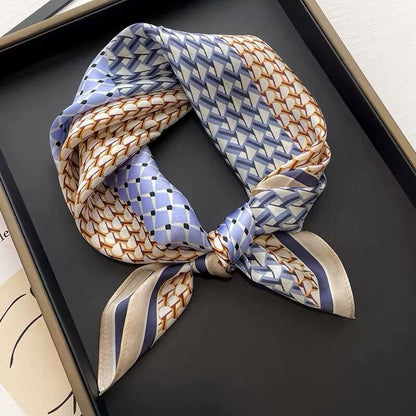 Silk square scarf