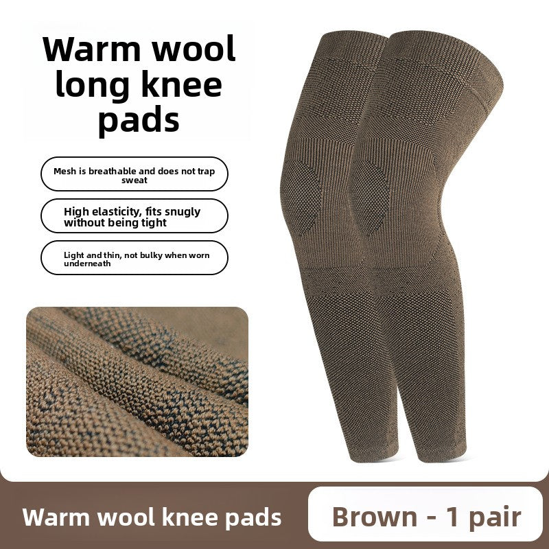 Silk Wool Heating Knee Warmers