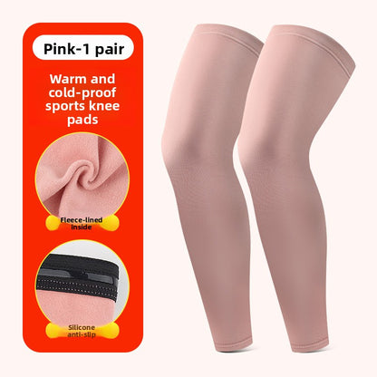Silk Wool Heating Knee Warmers