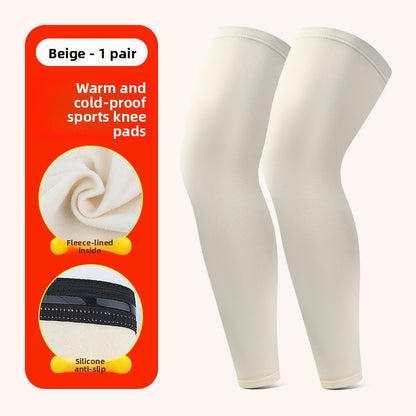 Silk Wool Heating Knee Warmers