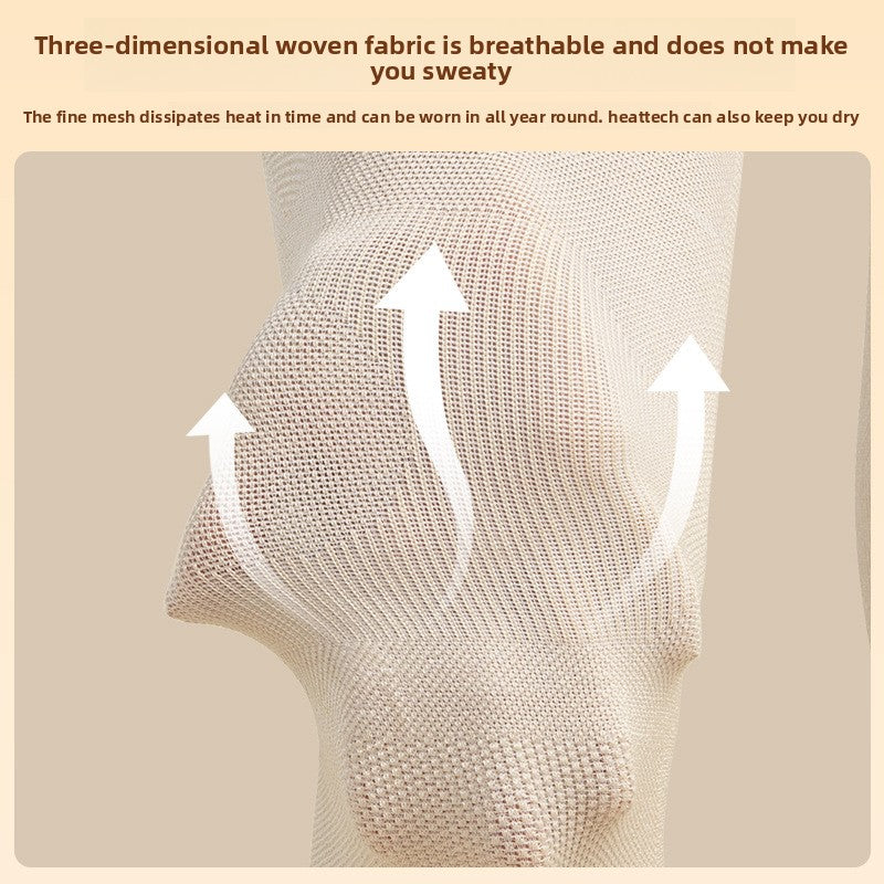 Silk Wool Heating Knee Warmers